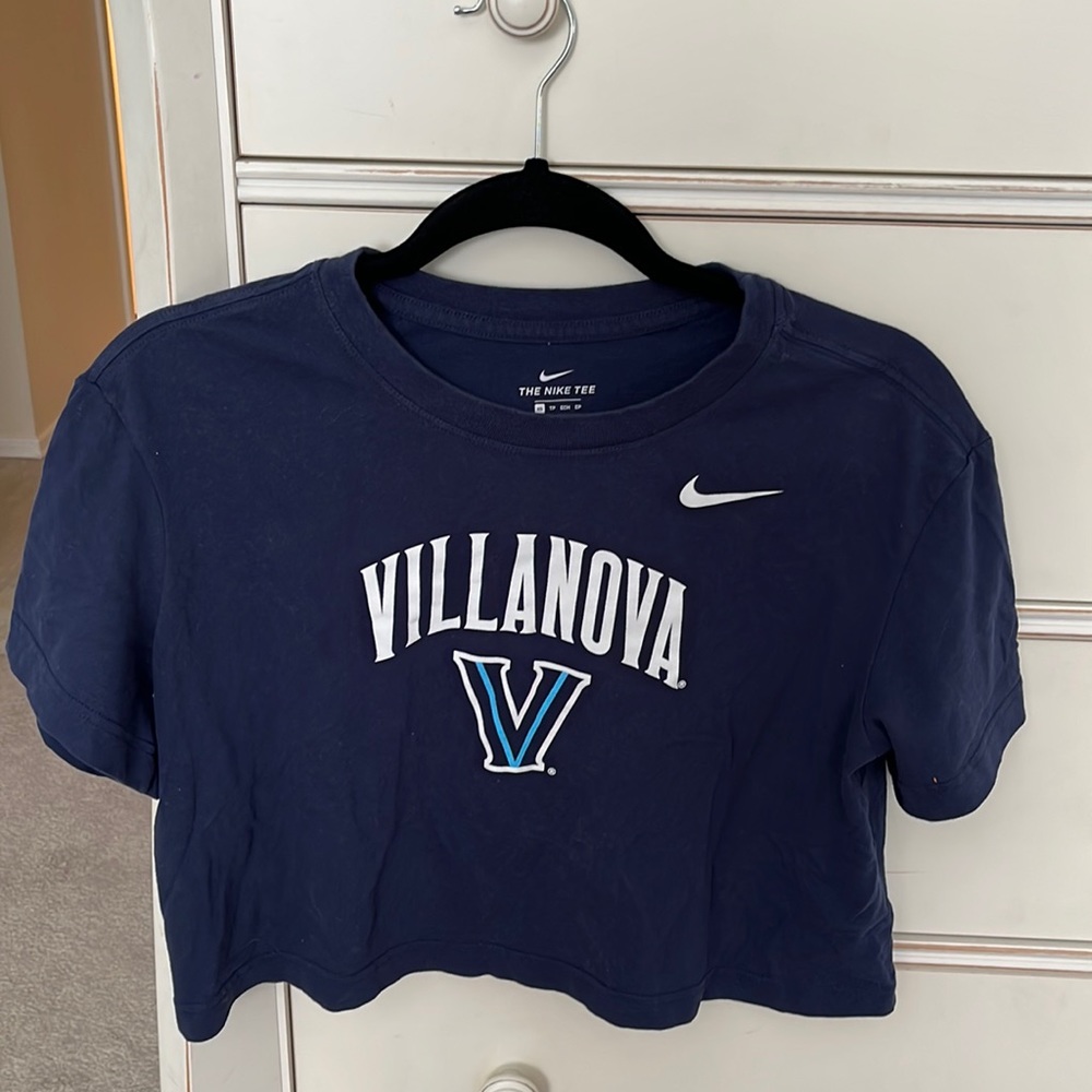 Cropped Villanova short sleeve shirt